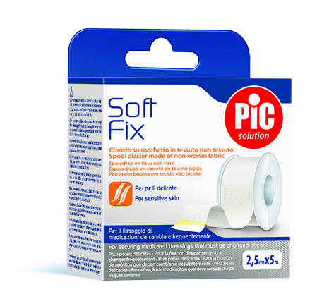 Пластири на лента Soft Fix 2.5 cm х 5 m